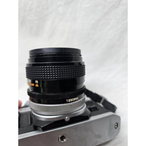 Canon AE-1 35mm Film Camera Canon 50mm Lens- NOT TESTED - Picture 11 of 16